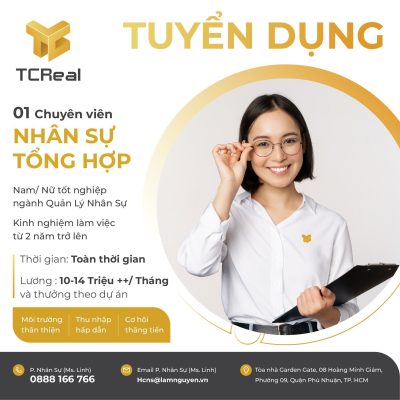 tuyển dụng tcreal 2023